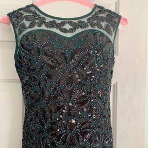 Beautiful beaded formal gown- EUC